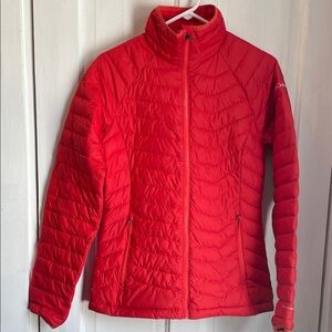 Columbia Women's Vibrant Orange Puffer Jacket